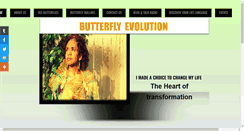 Desktop Screenshot of butterflyevolution.org